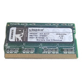Memória De Notebook Kignston 9905244 003 a01lf 256mb