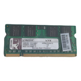 Memoria De Notebook Kingston