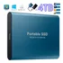 Memória Flash De Disco Rígido Ssd Externo Portátil De 4 Tb