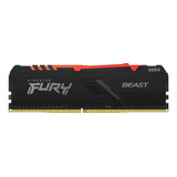 Memória Gamer Fury Beast Rgb 16gb