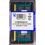Memória Kingston Ddr2 1gb 533 Mhz Notebook 1.8v 01 Unidade