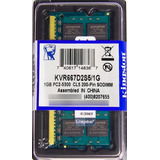 Memória Kingston Ddr2 1gb 667 Mhz Notebook 1.8v C/01 Unid