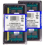 Memória Kingston Ddr2 1gb 800 Mhz Notebook Kit C/04 Unidades