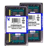 Memória Kingston Ddr2 2gb 533 Mhz Notebook Kit C 02 Unidades