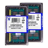 Memória Kingston Ddr2 2gb 667 Mhz Note 16 Chips Kit C 20