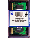 Memoria Kingston Ddr4 4gb