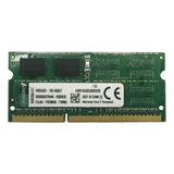 Memória Kingston Sodimm Ddr3 2gb 1333mhz Kvr1333d3s8s9 2g