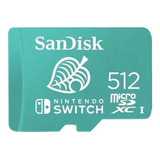 Memória Micro Sd 512 Gb Nintendo Para Switch 4k Original