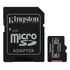 Memória Micro Sd Kingston De 32 Gb Com Adaptador Canvas Classe 10