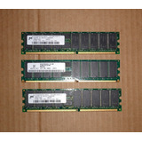 Memória Micron 512mb Mt18vddt6472g 265c3 3 Unidades