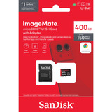 Memória Microsd Sandisk Imagemate 400gb Sandisk Ultra 120mbs
