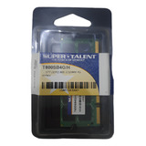 Memória Não Ecc Pc2 t800sb4g s Super Talent 4gb Ddr2 Sodimm