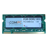 Memoria Notebook Adata Ddr2 800mhz 2gb Nova Oem Super Veloz