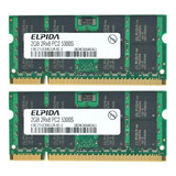 Memoria Notebook Elpida 2x