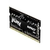 Memória Notebook Kingston Fury Impact 16GB DDR4 3200 Mhz   Preto