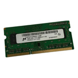 Memória Notebook Micron 2gb Pc3 10600s 9 11 b2