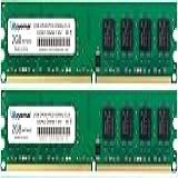 Memória RAM 4G DDR2 667MHhz 2x2G PC2 5300 Udimm Desktop