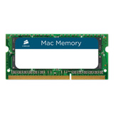 Memória Ram Apple Sodimm Verde 4gb 1 Corsair Cmsa4gx3m1a1333c9