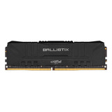 Memória Ram Ballistix Preto 8gb 1 Crucial Bl8g32c16u4