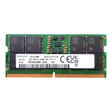 Memória Ram Color Verde 16gb 1 Ddr5 4800 Samsung M425r2ga3bb0 cqk