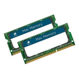 Memoria Ram Corsair 8gb 2x4gb Ddr3 1066mhz Macbook 2010