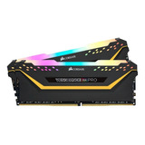 Memória Ram Corsair Vengeance Rgb Pro 16gb 2x8gb 3200mhz