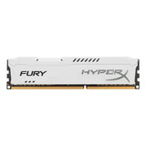 Memória Ram Fury Color Branco 8gb 1 Hyperx Hx316c10fw/8