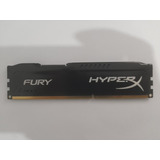 Memória Ram Fury Color Preto 4gb 1 Hyperx Hx316c10fb 4