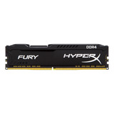 Memória Ram Fury Color Preto 8gb