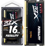 Memória Ram Notebook Rzx Gamer Fatality 16gb Ddr4 3200mhz Cl22 1 2v Pc4 25600 Sodimm