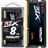 Memória Ram Notebook Rzx Gamer Fatality 8gb Ddr4 3200mhz Cl22 1 2v Sodimm