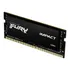 Memória Ram Para Notebook Ddr4 8gb 3200mhz Cl20 Kingston Fury Impact Kf432s20ib/8 Gamer Sodimm Preto