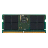 Memória Ram Para Notebook Kingston Ddr5 16gb Pc5 4800 Cl40 Sodimm
