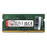 Memória Ram Valueram Color Verde 8gb 1 Kingston 3200mhz Ddr4 Kvr32s22s6 8