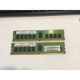 Memória Samsung 32gb 2x 16gb Ddr4 2400mhz Ecc Reg