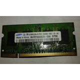 Memória Samsung 512mb 2r×16 Pc2-5300s-555-12-a3 Ce6 0750