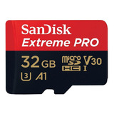 Memória Sandisk Micro Sdhc 32gb Extreme