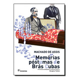 Memórias Póstumas De Brás Cubas Coleção Travessias De Machado De Assis Editora Moderna paradidaticos Capa Mole Em Português