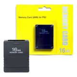 Memory Card 16mb Para Playstation 2 Ps2 Console Salvar 