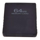 Memory Card 64 Mb Para Playstation 2 Ps2 Jogo Jogar Console