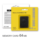 Memory Card 64 Mb Playstation 2 Ps2 Lacrado