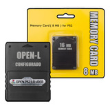 Memory Card 8mb Opl Atualizado Playstation 2 Ps2 Usb