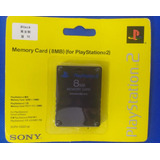 Memory Card 8mb Para Playstation 2 Original Sony