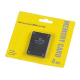 Memory Card 8mb Para Playstation 2 Ps2 Cartõa De Memoria P
