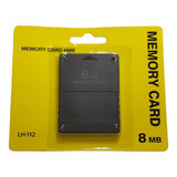 Memory Card 8mb Playstation 2 Ps2 Lacrado 8mb