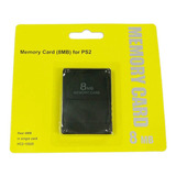 Memory Card 8mb Playstation 2 Ps2 Lacrado Cartão De Memoria