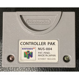 Memory Card Controller Pak Nintendo 64 Original Nintendo