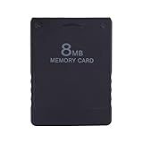 Memory Card For Ps2,8m-256m Memory Card Game Memory Card High Speed ​​games Accessories For Saving Games And Information For Sony Playstation 2 Ps2.(8m)