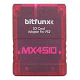 Memory Card Mx4sio Bitfunx Adaptador Microsd Para Ps2 Opl