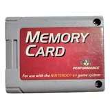 Memory Card N64 Nintendo 64 Seminovo Nf Controller Pak